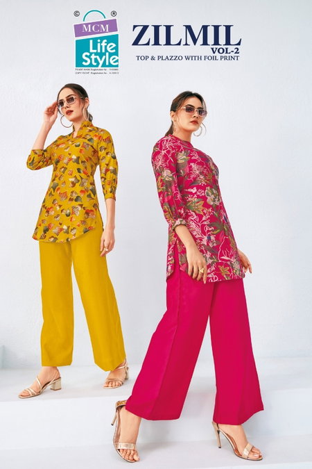 Zilmil Vol 2 By Mcm Vertican Printed Best Co Ord Set Wholesale Shop In Surat